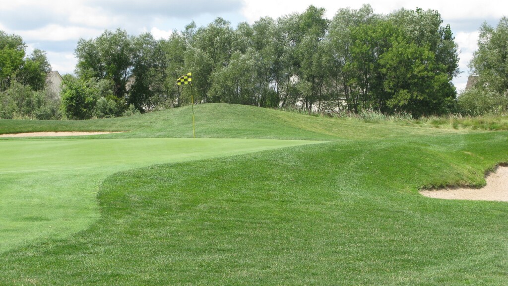 Golf course green